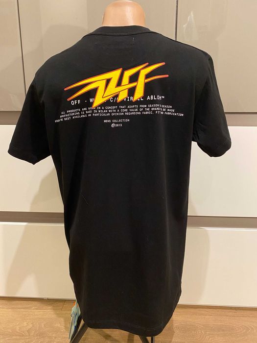 OFF-WHITE C/O VIRGIL ABLOH thunder тениска, размери: S, L и XL