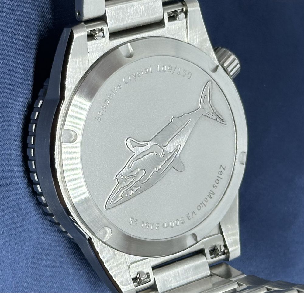 Мъжки часовник Zelos Mako Lagoon Blue