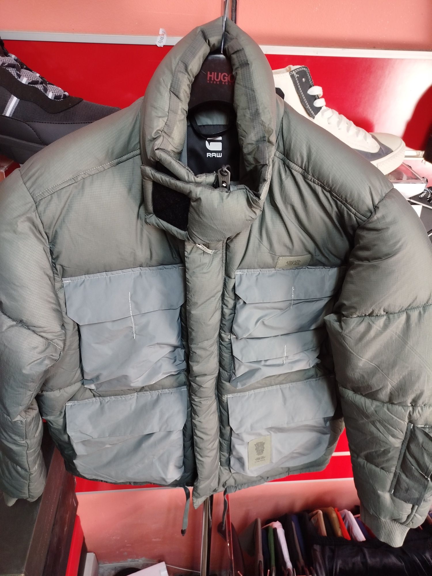 Оригинално яке G-Star Raw Field Puffer L , XL ново мъжко зимно дебело