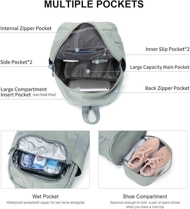 Rucsac pt sala de gimnastica femei TREND URBAN,nou,cu eticheta