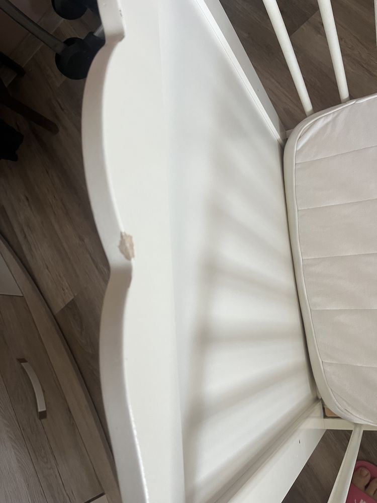 Детска кошара IKEA Smagora и матрак VYSSA 120/60