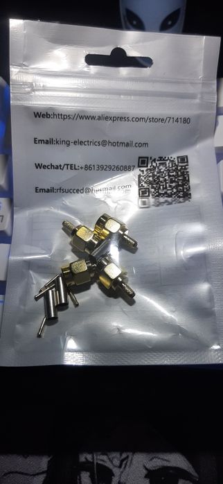 Коннектор SMA Male RF 4шт