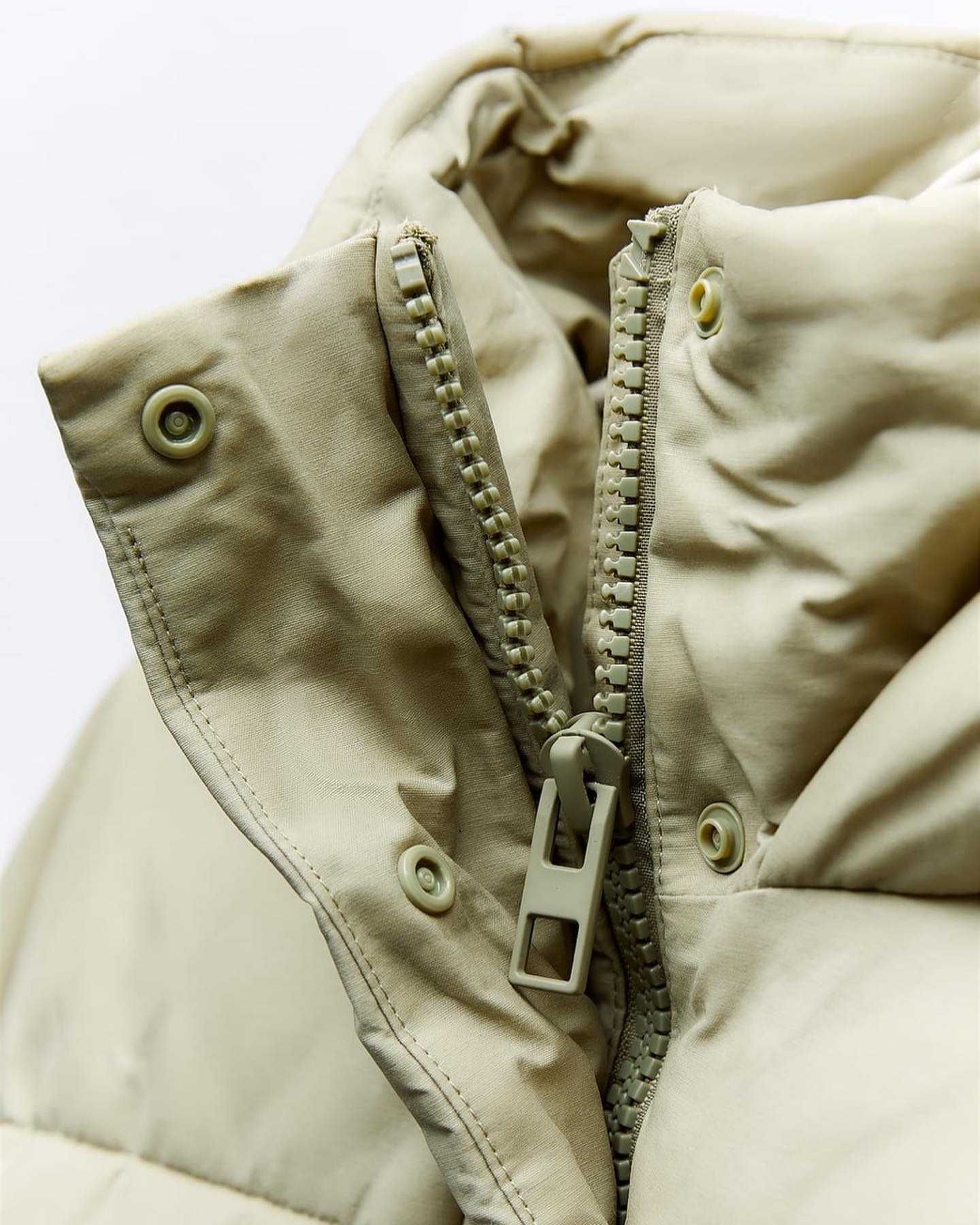 Ново пухено яке Zara, S