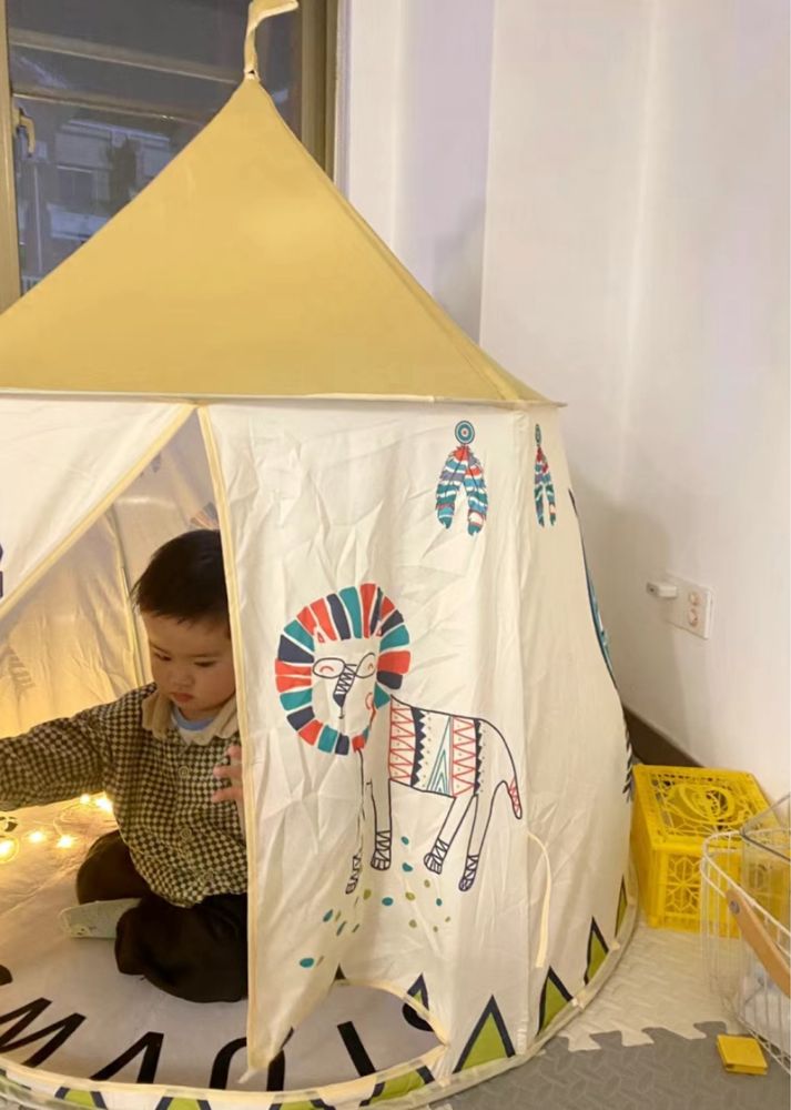 Детская игровая красочная палатка