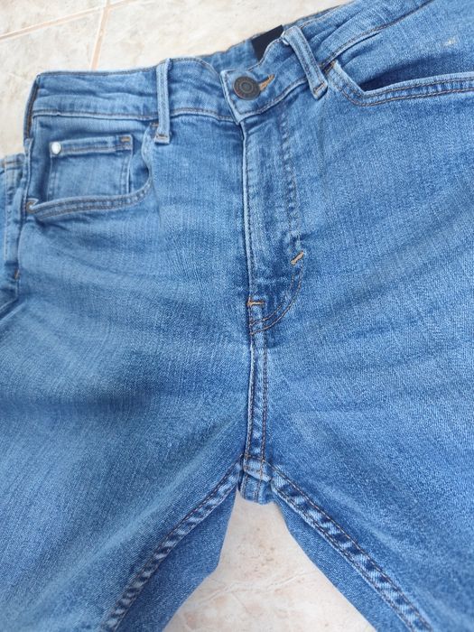 Blugi H&M - mărime 170 - talie elastica 88->108 cm