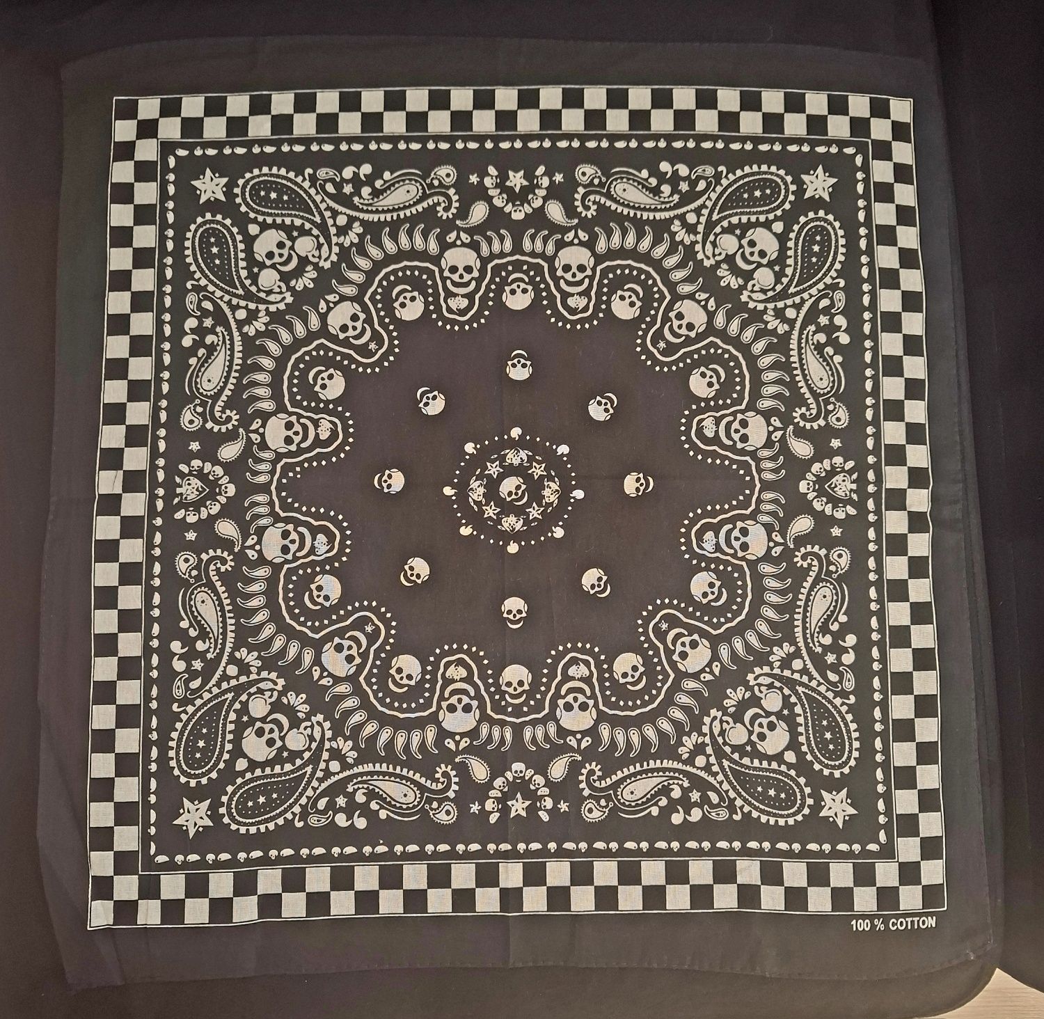 Batic / Bandana din bumbac cu imprimeu