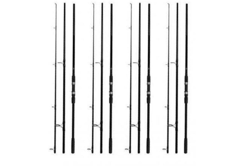 Set 4 Lansete pentru Crap si Somn, Diamant Alb Next Carp, lungime 3,60