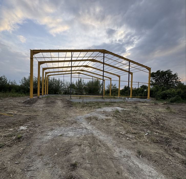 Vand hale si structuri metalice din profile accept variante cu duba