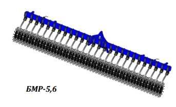 Бороны мотыги ротационные БМР-8,7