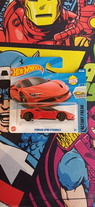 Колекционерска Hot wheels количка ferrari