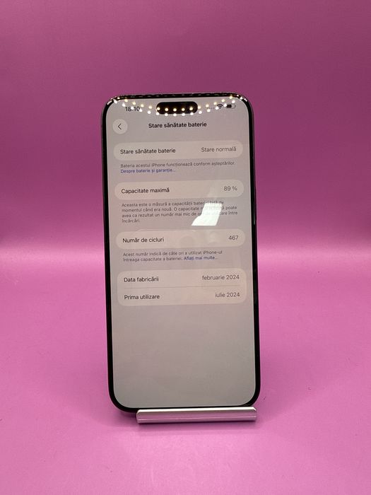 Iphone 15 Pro Max 256gb •Matei Amanet Crangasi•07790