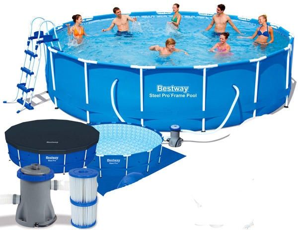 Vând piscina 457x107 bestway