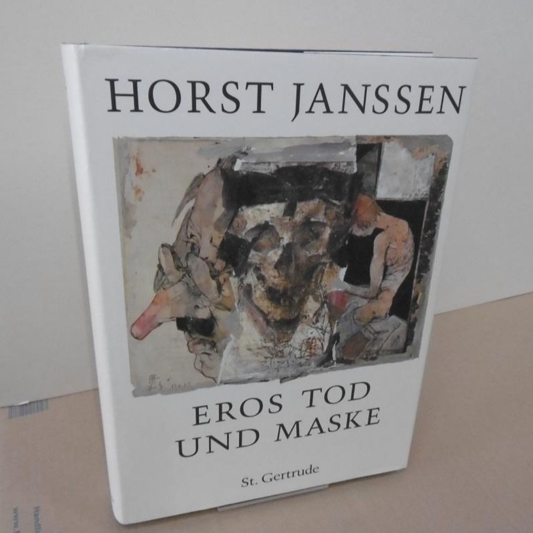 Horst Janssen - Eros tod und maske,  album de artă format xxl