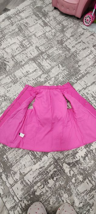 Vestă căptușită matlasată roz aprins,damă XL nouă