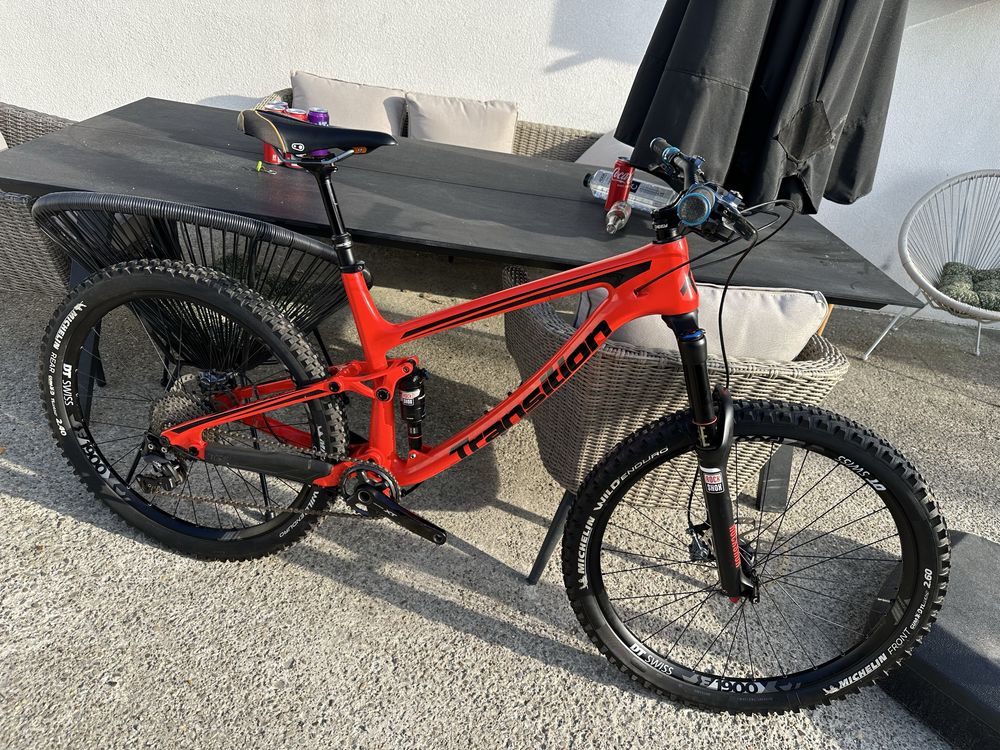 Bicicleta tranzition scout carbon marimea L