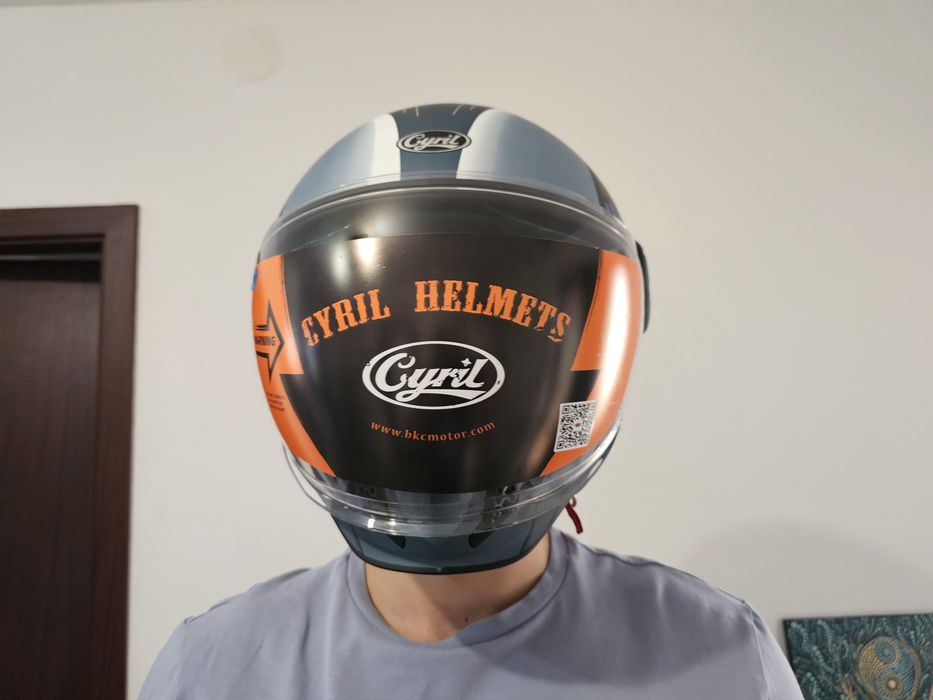 Casca protecție moto scuter, nouă, mărime L