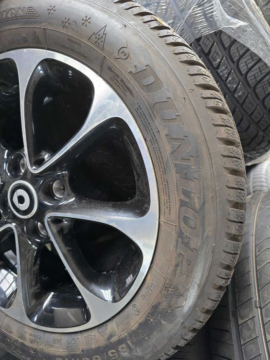 Jante Smart Forfour Fortwo Anvelope iarna noi  Dunlop 185 60 R15