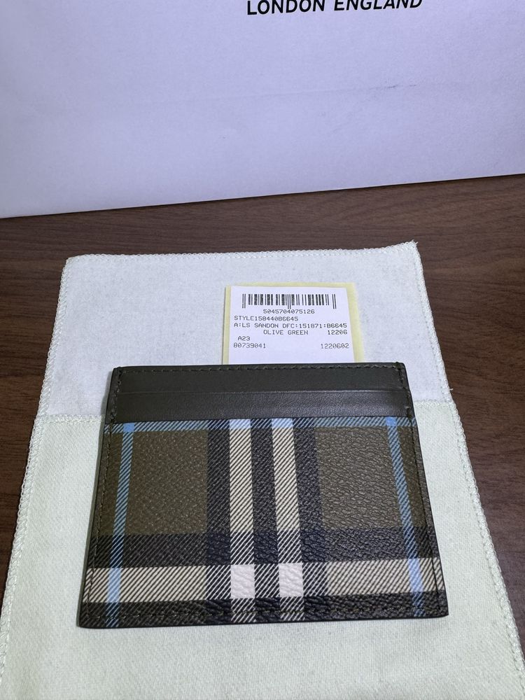 Burrbery sandon olive green