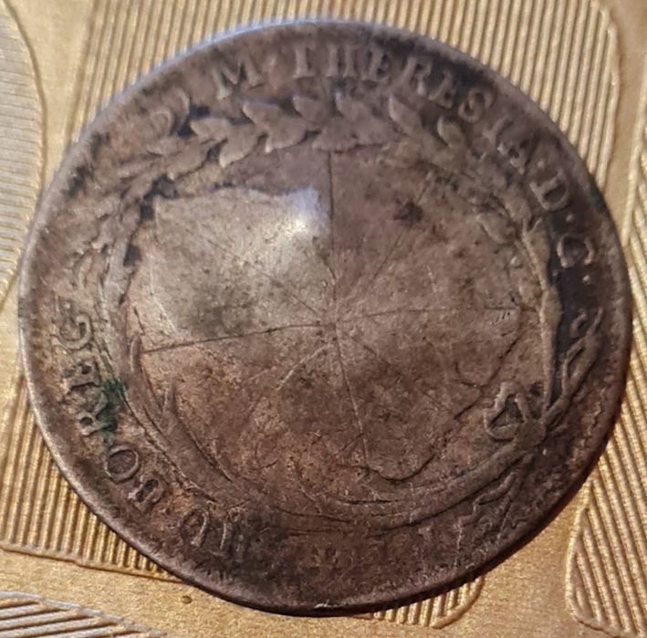 Monedă veche din anul 1780