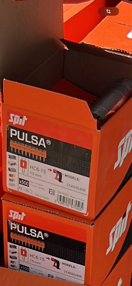 Cuie pistol spit pulsa 15 mm