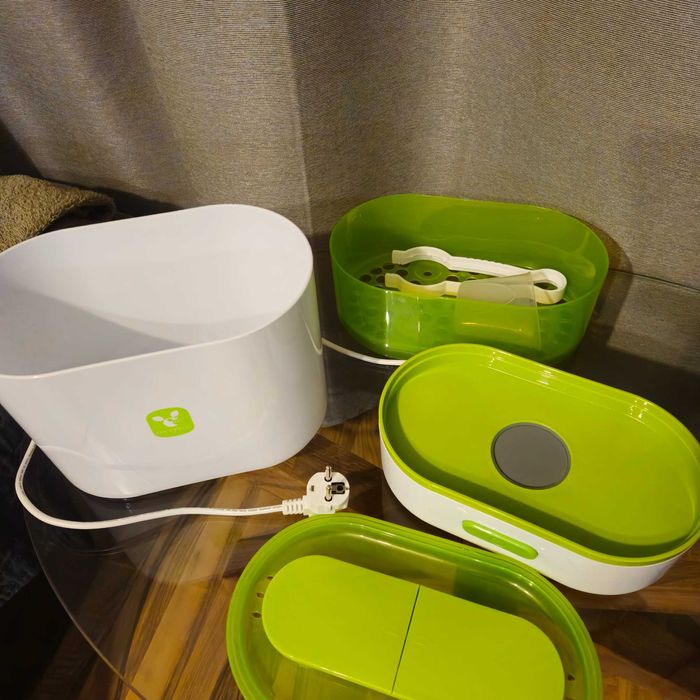 Cangaroo Електрически парен стерилизатор 3 в 1 зелен