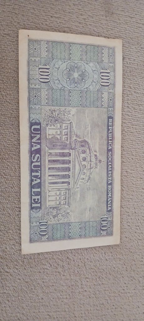 Bancnotă 100 lei 1966