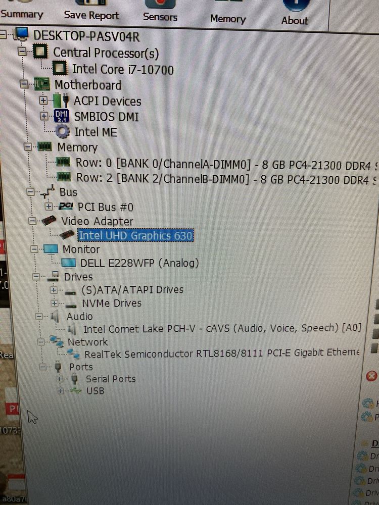 Pc complet gaming/videochat intel core i7 - 10700 +monitor Dell gratis
