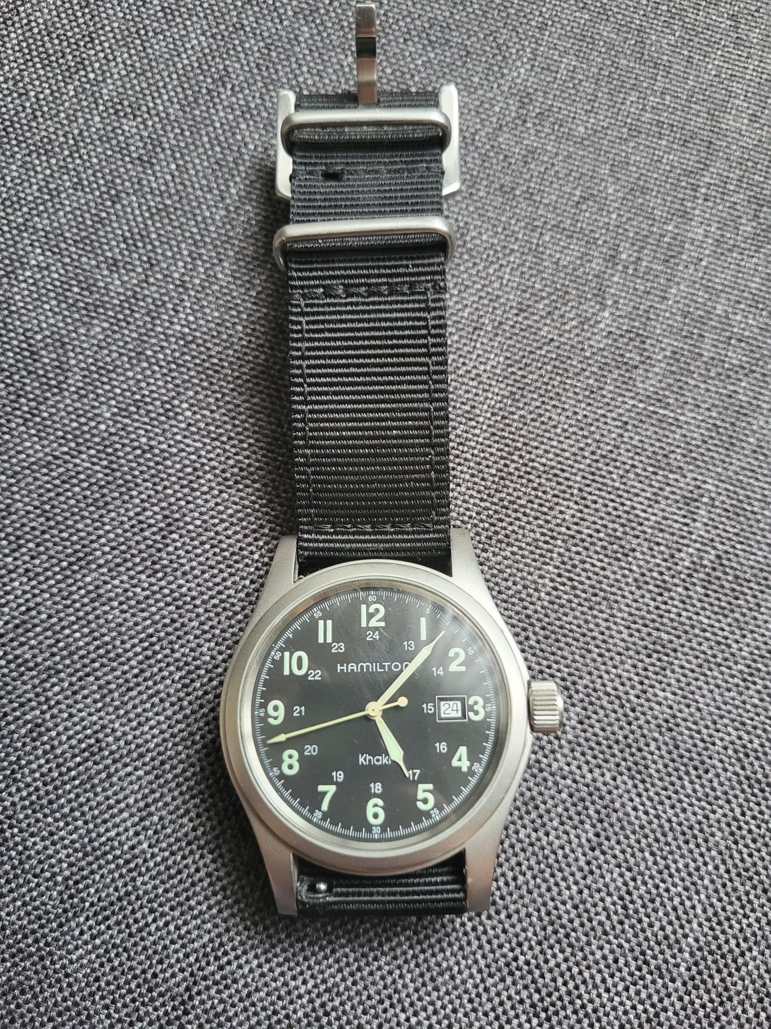 Hamilton Khaki, 2 curele material textil