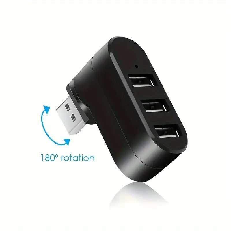 USB HUB  въртящ Port  USB-2