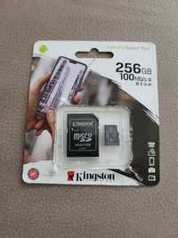 Card micro SD Kingston 256GB