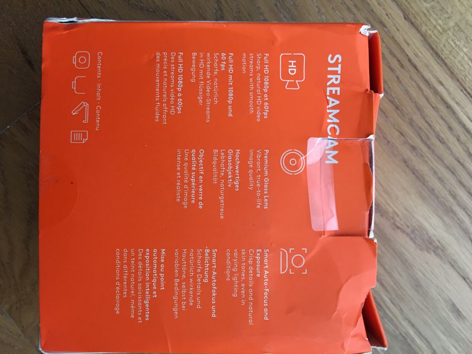 Camera Web Logitech StreamCam