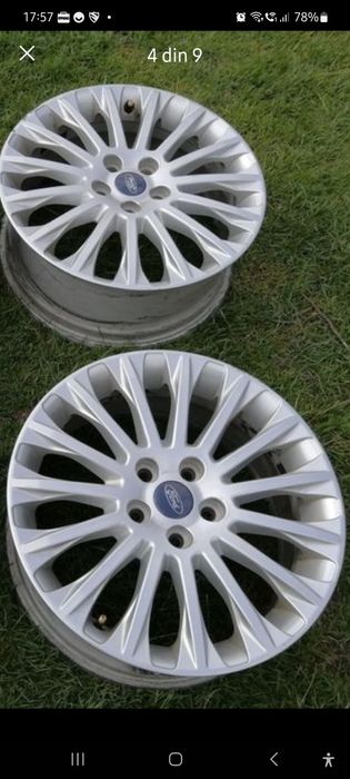 Vând roti tablă Ford 15" cu anvelope All Season