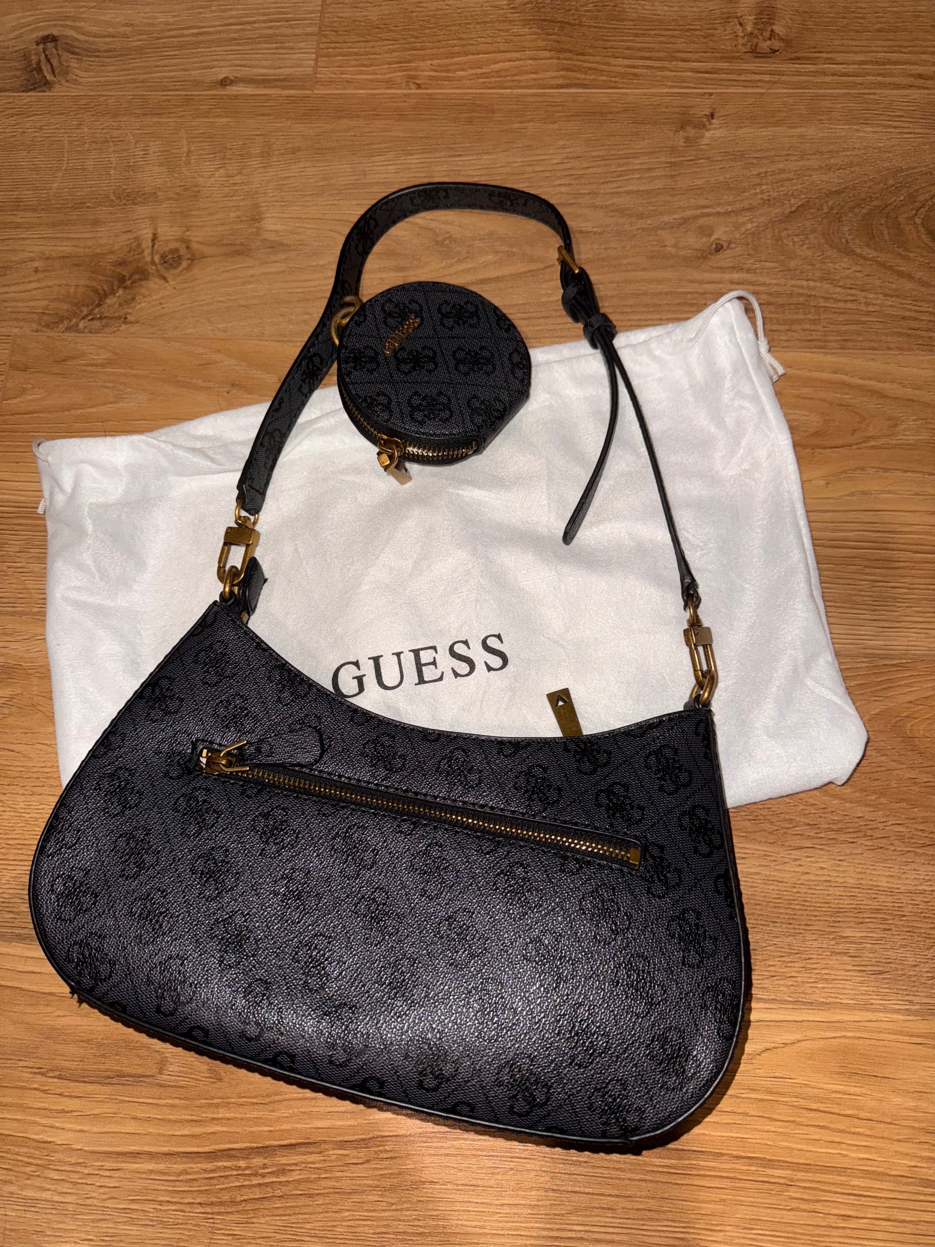 Черна чанта Guess