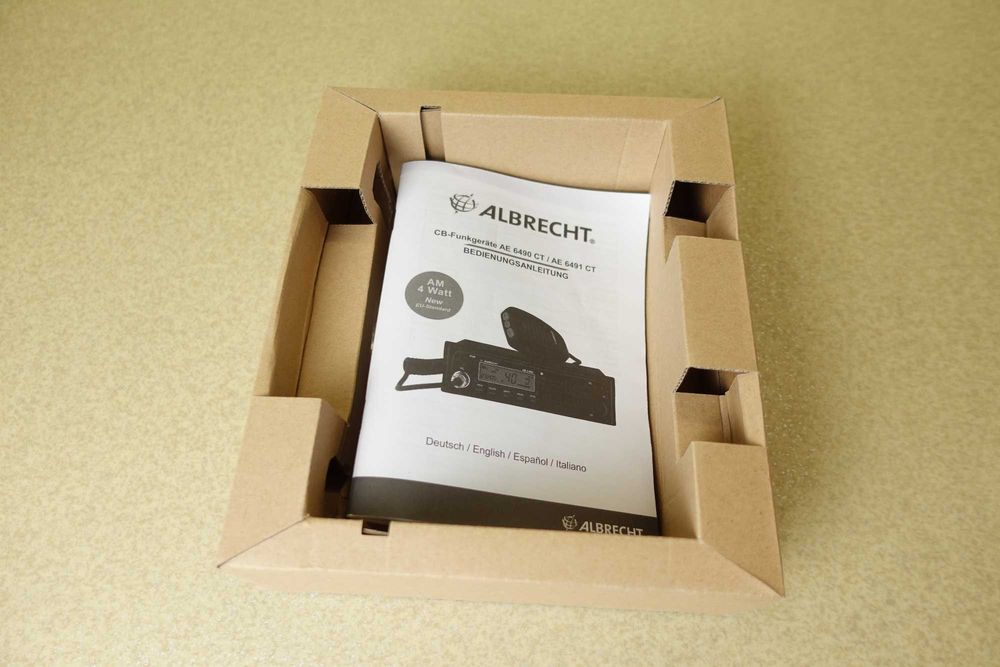 Vand Statie Radio, CB, Albrecht, AE6491CT