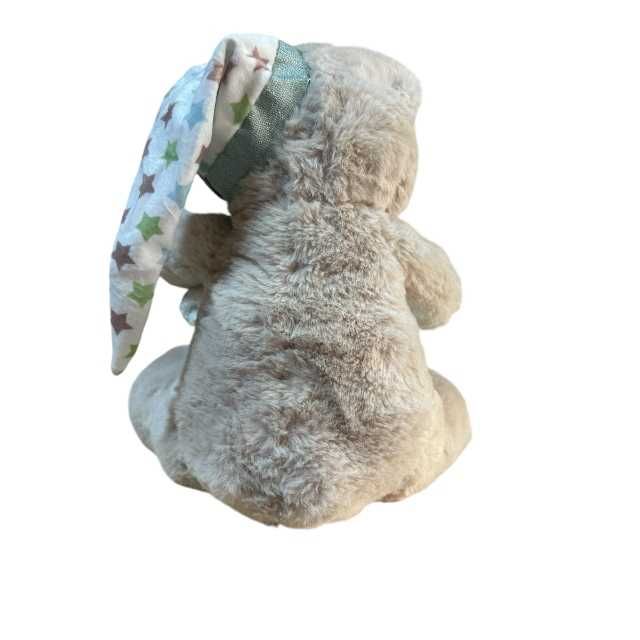 Jucarie Plus Atasament cu paturica 90x75 cm, Iepuras /Ursulet