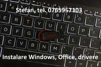 Instalare Windows 7 8.1 10 si 11 cu licenta + Office + Antivirus