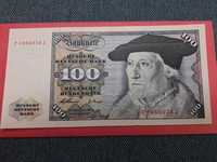 Bancnota 100 marci 1960 - GERMANY 100 DEUTSCHE MARK 1960 #22c - UNC