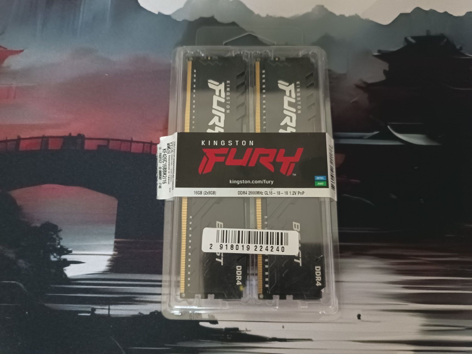Kingston fury 16gb ddr4