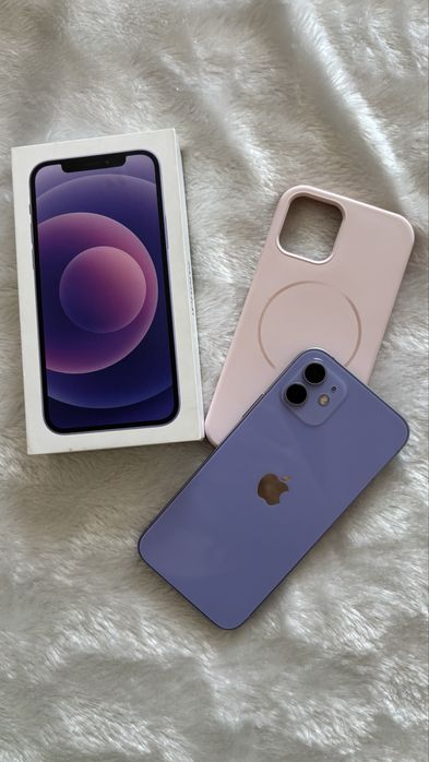 Айфон 12, сиреневый