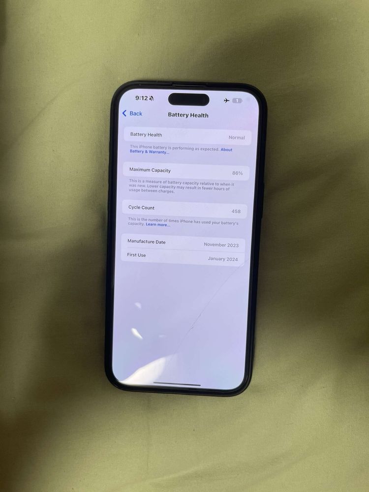 iPhone 15 Pro Max 256GB – White Titanium