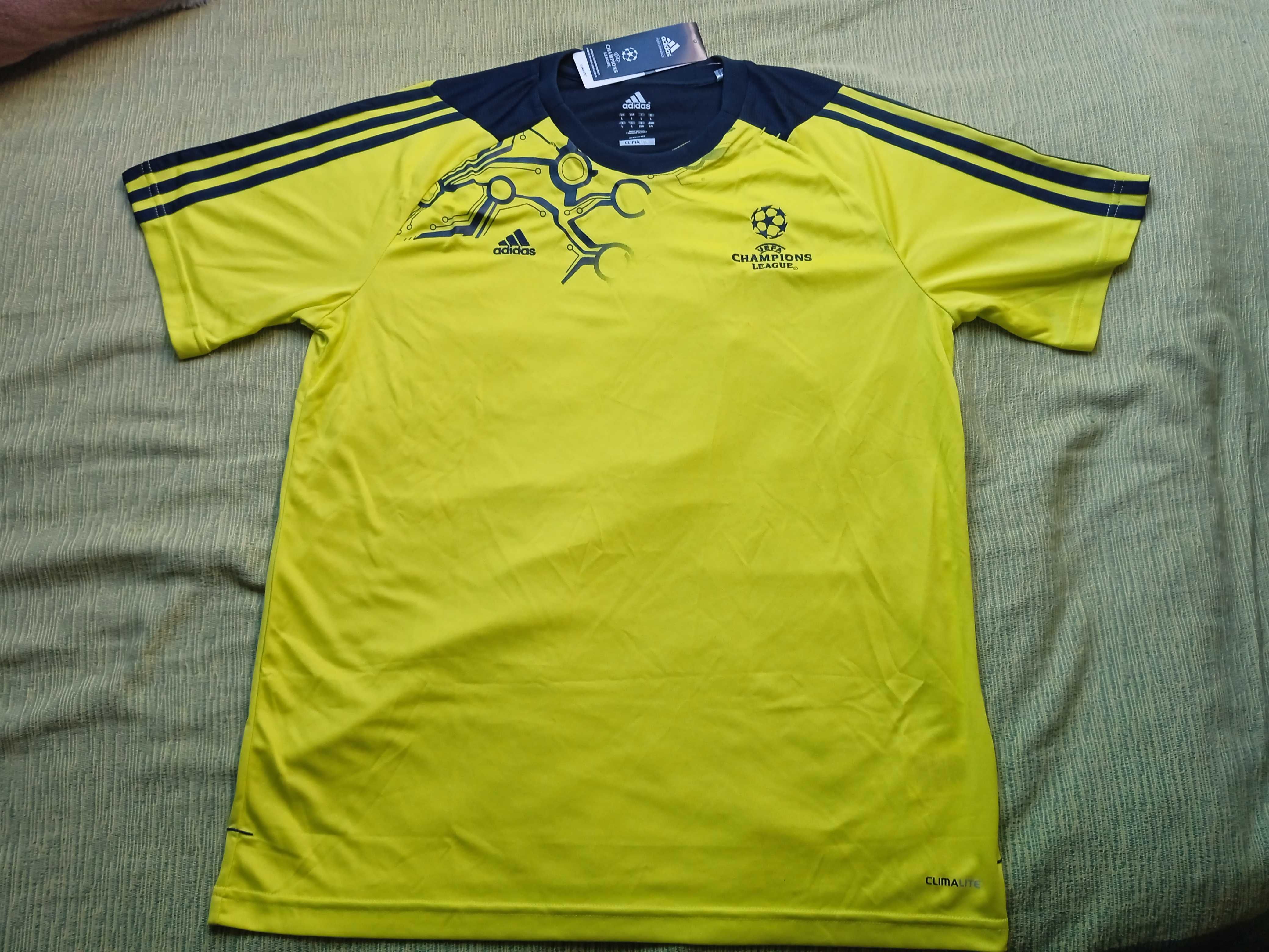 НОВА мъжка спортна тениска Adidas UEFA Champions League, размер L