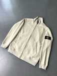 Бежов Zip-Up Cardigan Stone Island