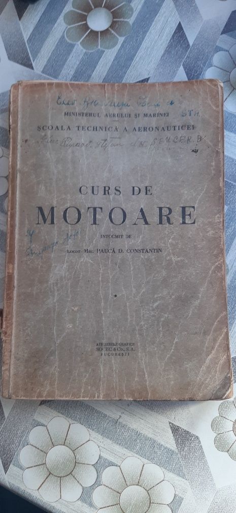 Carte  Curs de motoare 1939