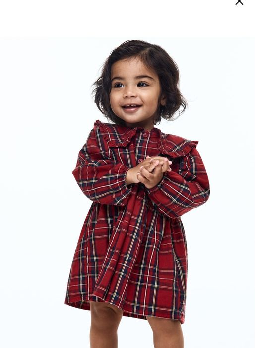 Rochiță carouri H&M marimea 92