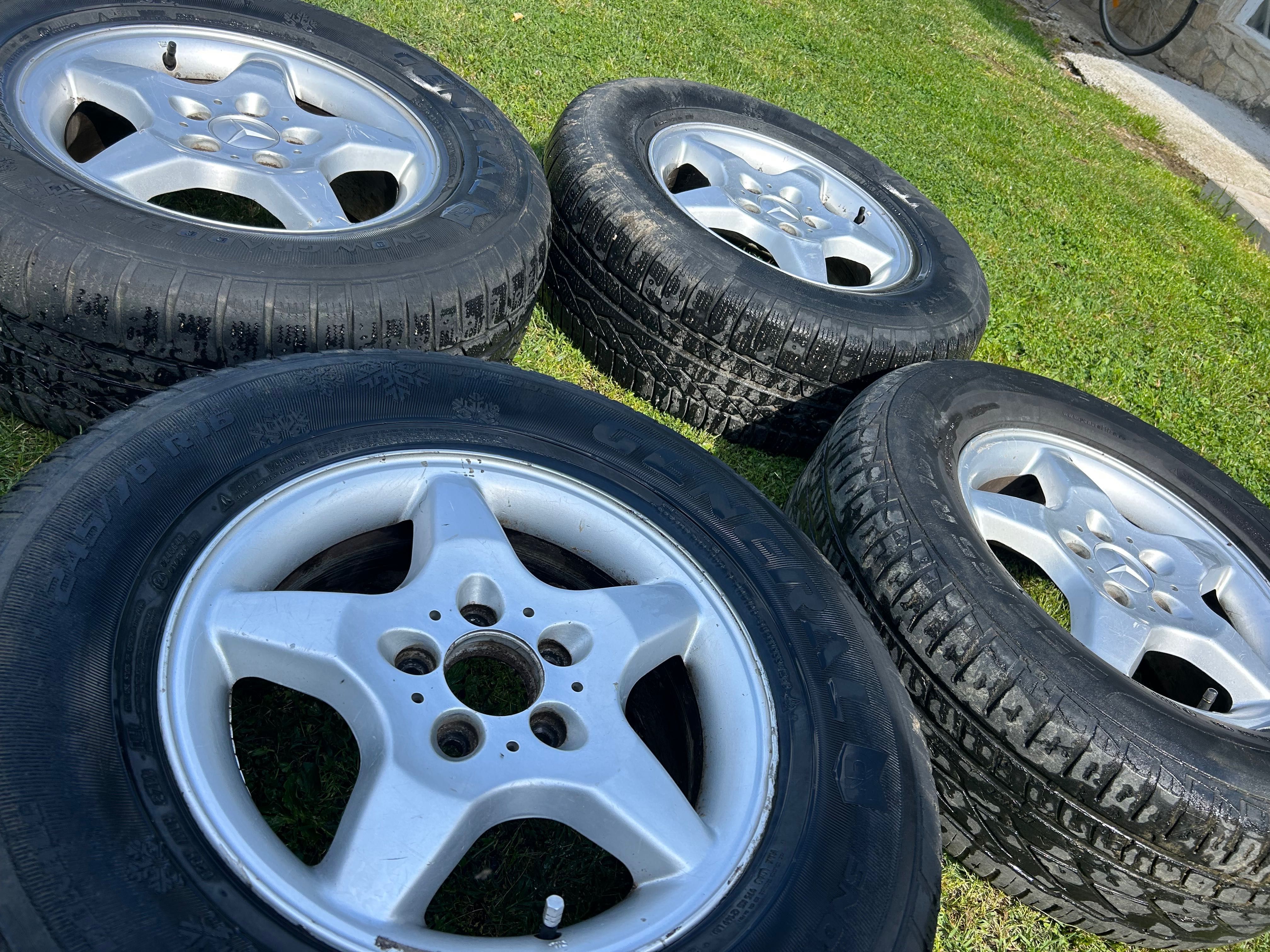 Гуми с джанти Mercedes ML 5х112 16