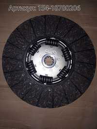 диск сцепления камаз-евро (кпп-154) mfz-430 (mainecoon)