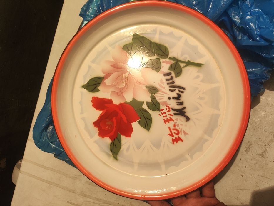 Железная тарелка 50 шт