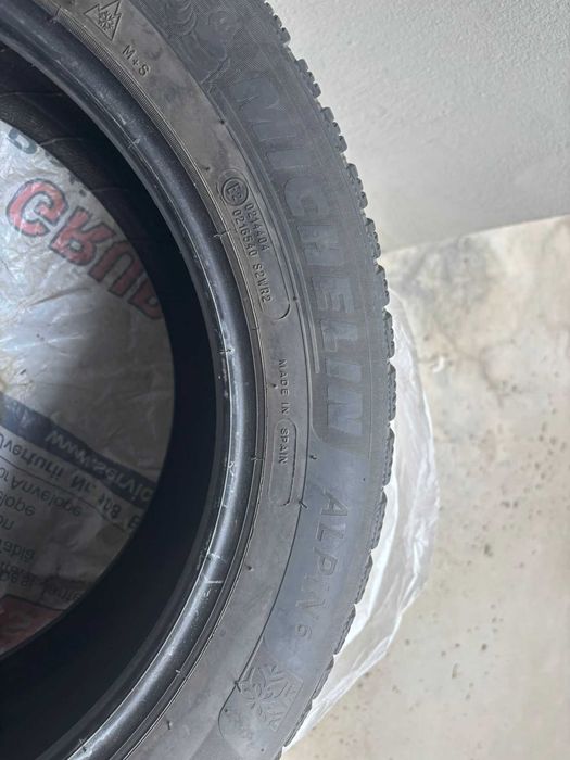Anvelope iarnă Michelin Alpin 6 – 205/55 R16 – stare foarte bună