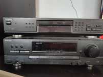 Set vintage Technics: Amplificator + CD player + 2 boxe