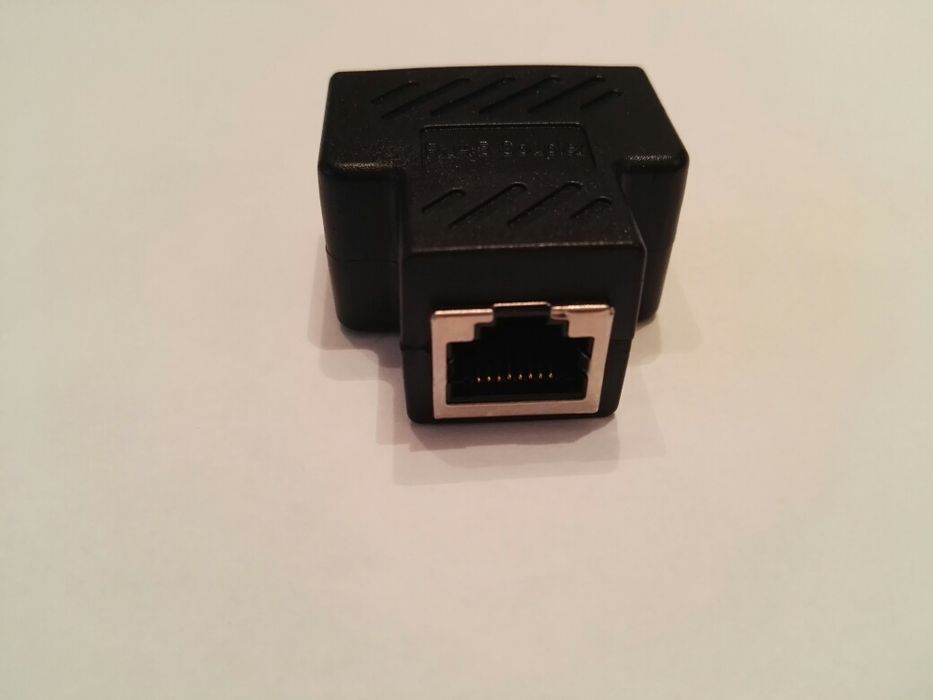 Сплитер, RJ45 адаптер, разклонител, удължител женски